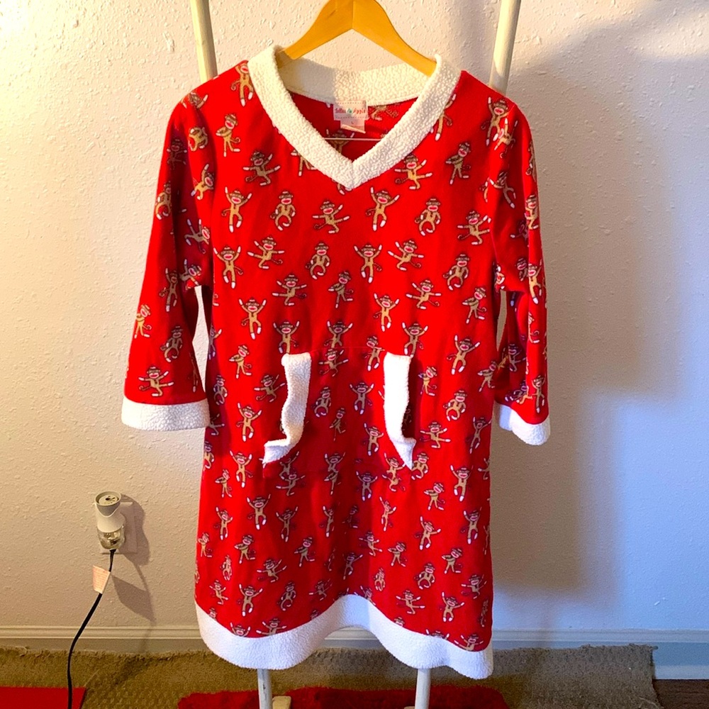 Toffee Apple pajama dress